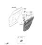 Diagram for 2024 Kia Sportage Door Handle - 83610DW000QC1