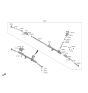 Diagram for 2023 Kia Sportage Steering Gear Box - 56500CW100