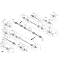 Diagram for 2023 Kia Sportage Axle Shaft - 49501CW100