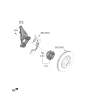 Diagram for 2023 Kia Sportage Steering Knuckle - 51710N9100