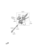 Diagram for Kia Sportage Steering Shaft - 56400K5000