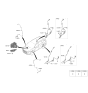 Diagram for Kia Sportage ABS Control Module - 58910DW030