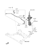 Diagram for 2024 Kia Sportage Sway Bar Link - 54830N9000