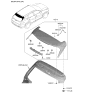 Diagram for Kia Sportage Windshield Washer Nozzle - 98930P1000