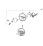 Diagram for 2023 Kia Sportage Steering Wheel - 56100P1BD0HB3