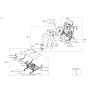 Diagram for 2024 Kia Sportage Cup Holder - 89940DW000