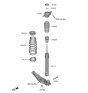 Diagram for 2023 Kia Sportage Coil Spring Insulator - 55334N9000