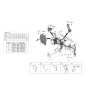 Diagram for 2023 Kia Sportage Fuse Box - 91950DW110