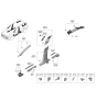 Diagram for 2023 Kia Sportage Car Speakers - 96310DW000