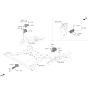 Diagram for 2023 Kia Sportage Transmission Mount - 21830N9640