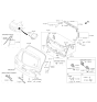 Diagram for 2018 Kia Sorento Tailgate Handle - 81260C6000