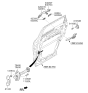 Diagram for 2018 Kia Sorento Door Check - 79480C5000