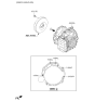 Diagram for 2016 Kia Sorento Transmission Assembly - 450003BMF0