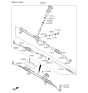 Diagram for 2016 Kia Sorento Rack And Pinion - 56500C5001