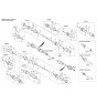 Diagram for Kia Sorento CV Boot - 49583C5100