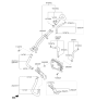 Diagram for Kia Sorento Radiator Hose - 25415C5900