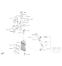 Diagram for 2018 Kia Sorento Intercooler - 282702GTA1