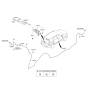Diagram for Kia Niro Wiper Blade - 98850C5100