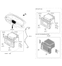 Diagram for Kia Antenna Cable - 96595C5000