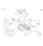 Diagram for Kia Sportage EGR Vacuum Solenoid - 283242GGA0