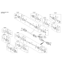 Diagram for 2016 Kia Sorento CV Boot - 49583C5200