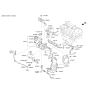 Diagram for 2016 Kia Sorento Catalytic Converter - 285102G055