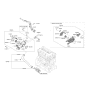 Diagram for Kia Sorento Thermostat - 255002GGA0