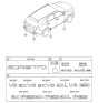 Diagram for 2019 Kia Sorento Emblem - 86310C6000