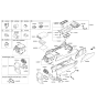 Diagram for Kia Armrest - 84660C6000WK