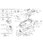 Diagram for 2015 Kia Sorento Armrest - 84660C6000WK