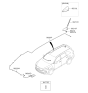 Diagram for 2018 Kia Sorento Antenna Cable - 96220C6300