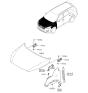 Diagram for Kia Hood - 66400C6000