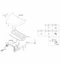 Diagram for 2018 Kia Sorento Hood Latch - 81130C5000