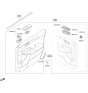 Diagram for Kia Sorento Door Handle - 82620C6000SA1