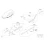 Diagram for 2018 Kia Sorento Door Moldings - 87731C6000