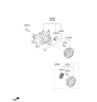 Diagram for Kia Wheel Hub - 51750C5000