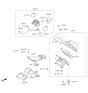 Diagram for 2018 Kia Sorento Air Duct - 28210C5100