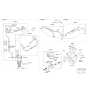 Diagram for 2016 Kia Sorento Brake Master Cylinder - 58510C6800