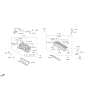 Diagram for Kia Sedona Cylinder Head Gasket - 223113CGA5