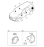 Diagram for 2015 Kia Sorento Car Speakers - 96331C5000