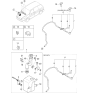 Diagram for 2002 Kia Sedona Washer Pump - 0K57T67482