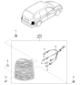 Diagram for 2001 Kia Sedona Tail Light - 1K53A51160