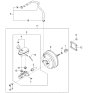 Diagram for 2002 Kia Sedona Brake Master Cylinder Reservoir - 1K52Y43400