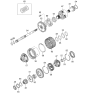 Diagram for 2004 Kia Sedona Output Shaft Bearing - 4572539570