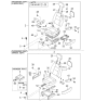 Diagram for 2004 Kia Sedona Armrest - 2K54A88225BT4