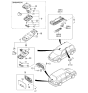 Diagram for 1998 Kia Sephia Fog Light Bulb - M997003100