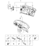 Diagram for 2002 Kia Sedona Relay Block - 0K53N66730