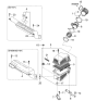 Diagram for Kia Sedona Air Duct - 0K52Y13330B