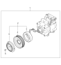 Diagram for 2005 Kia Sedona A/C Compressor - 1K52Y61450