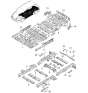 Diagram for 2003 Kia Sedona Floor Pan - 0K52Y53710